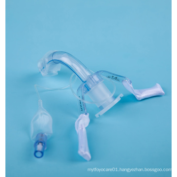 Medical disposable pvc uncuffed tracheotomy tube Adjustable  tracheotomy tube